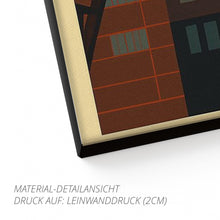 Lade das Bild in den Galerie-Viewer, Retro Poster Zeche Zollverein Essen – 70er Style