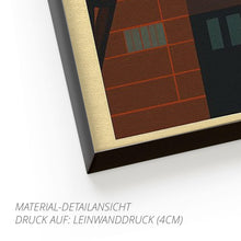 Lade das Bild in den Galerie-Viewer, Retro Poster Zeche Zollverein Essen – 70er Style