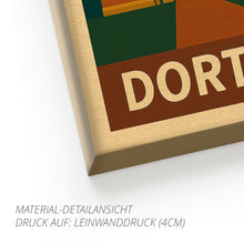 Lade das Bild in den Galerie-Viewer, Retro Poster Zeche Zollern Dortmund – 70er Style