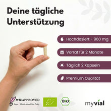 Lade das Bild in den Galerie-Viewer, Bio Mariendistel Leber Komplex Kapseln