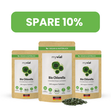 Lade das Bild in den Galerie-Viewer, Bio Chlorella Tabletten Presslinge