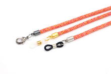 Lade das Bild in den Galerie-Viewer, Brillenband 3,8mm Orange meliert