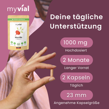 Lade das Bild in den Galerie-Viewer, Bio Maca Mix Kapseln