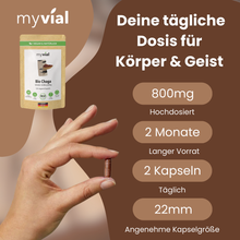 Lade das Bild in den Galerie-Viewer, Bio Chaga Kapseln