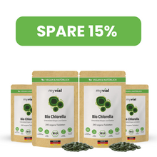 Lade das Bild in den Galerie-Viewer, Bio Chlorella Tabletten Presslinge