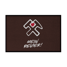 Lade das Bild in den Galerie-Viewer, Fußmatte mit Gummirand Mein Revier