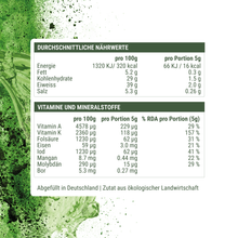 Lade das Bild in den Galerie-Viewer, Bio Urweizengras Saftpulver (Kamut® Khorasan)