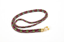 Lade das Bild in den Galerie-Viewer, Brillenband 3,8mm Rot Bunt