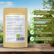 Lade das Bild in den Galerie-Viewer, Bio Chlorella Tabletten Presslinge