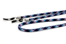 Lade das Bild in den Galerie-Viewer, Brillenband 3,8mm Blau Rosa