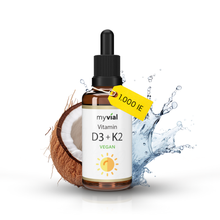 Lade das Bild in den Galerie-Viewer, Vitamin D3 + K2 Tropfen