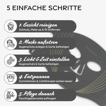 Lade das Bild in den Galerie-Viewer, LED Lichttherapie Maske