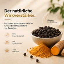 Lade das Bild in den Galerie-Viewer, Curcuma Ingwer Plus – Kurkuma Kapseln