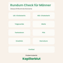 Lade das Bild in den Galerie-Viewer, Rundum Check für Männer