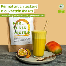Lade das Bild in den Galerie-Viewer, Bio Veganes Proteinpulver Mango ohne Soja