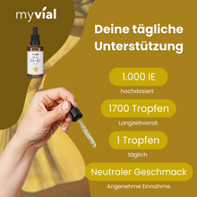 Lade das Bild in den Galerie-Viewer, Vitamin D3 + K2 Tropfen