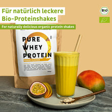Lade das Bild in den Galerie-Viewer, Bio Whey Protein Pulver Mango