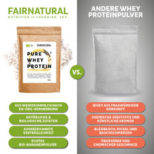 Lade das Bild in den Galerie-Viewer, Bio Whey Protein Pulver Banane