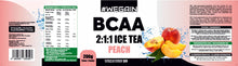 Lade das Bild in den Galerie-Viewer, #WEGAIN - BCAA Pulver Ice Tea Peach- 200 g
