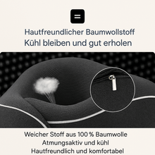 Lade das Bild in den Galerie-Viewer, Nackenkissen für erholsamen Schlaf nach der Haartransplantation – kompakt, komfortabel &amp; ideal für Reisen
