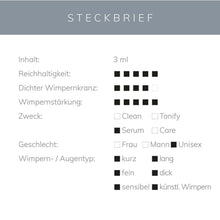 Lade das Bild in den Galerie-Viewer, Wimpern- und Augenbrauenserum
