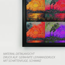 Lade das Bild in den Galerie-Viewer, Ruhrpottromantik in Öl - Premiumdruck
