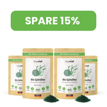 Lade das Bild in den Galerie-Viewer, Bio Spirulina Pulver
