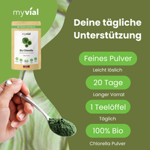 Lade das Bild in den Galerie-Viewer, Bio Chlorella Pulver
