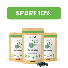 Lade das Bild in den Galerie-Viewer, Bio Spirulina Tabletten Presslinge

