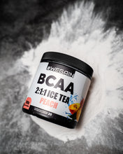 Lade das Bild in den Galerie-Viewer, #WEGAIN - BCAA Pulver Ice Tea Peach- 200 g
