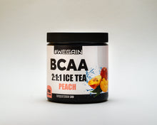 Lade das Bild in den Galerie-Viewer, #WEGAIN - BCAA Pulver Ice Tea Peach- 200 g
