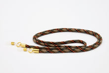Lade das Bild in den Galerie-Viewer, Brillenband 3,8mm Camouflage Beige Orange
