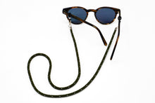 Lade das Bild in den Galerie-Viewer, Brillenband 4mm Olive/Reflecting
