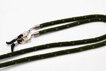Lade das Bild in den Galerie-Viewer, Brillenband 4mm Olive/Reflecting
