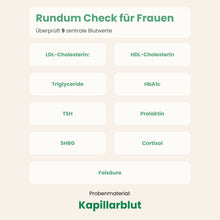 Lade das Bild in den Galerie-Viewer, Rundum Check für Frauen
