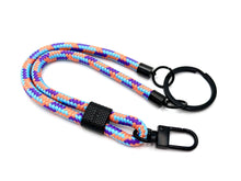 Lade das Bild in den Galerie-Viewer, Schlüsselanhänger aus Seil mit Karabiner Coral Mix
