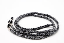 Lade das Bild in den Galerie-Viewer, Brillenband 4mm Grau Meliert
