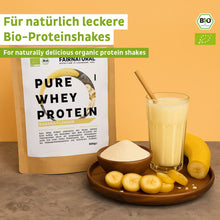Lade das Bild in den Galerie-Viewer, Bio Whey Protein Pulver Banane
