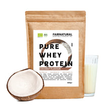 Lade das Bild in den Galerie-Viewer, Bio Whey Protein Pulver Kokos
