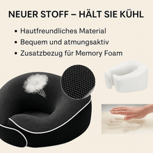 Lade das Bild in den Galerie-Viewer, Nackenkissen für erholsamen Schlaf nach der Haartransplantation – kompakt, komfortabel &amp; ideal für Reisen

