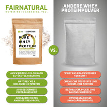 Lade das Bild in den Galerie-Viewer, Bio Whey Protein Pulver Neutral
