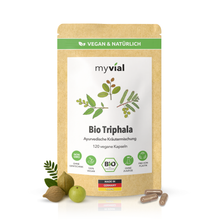 Lade das Bild in den Galerie-Viewer, Bio Triphala Kapseln
