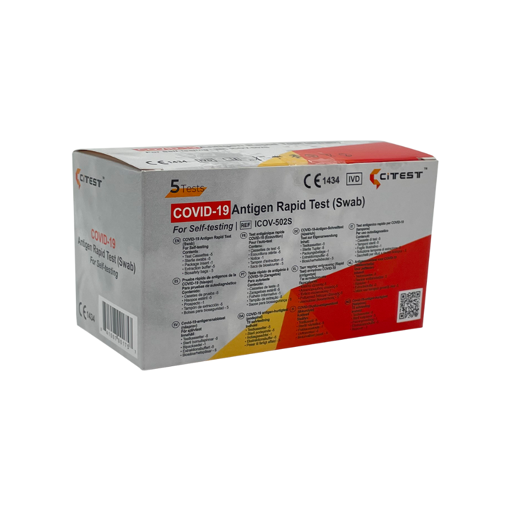 Citest Diagnostics COVID-19 Antigen Rapid Test (Swab)