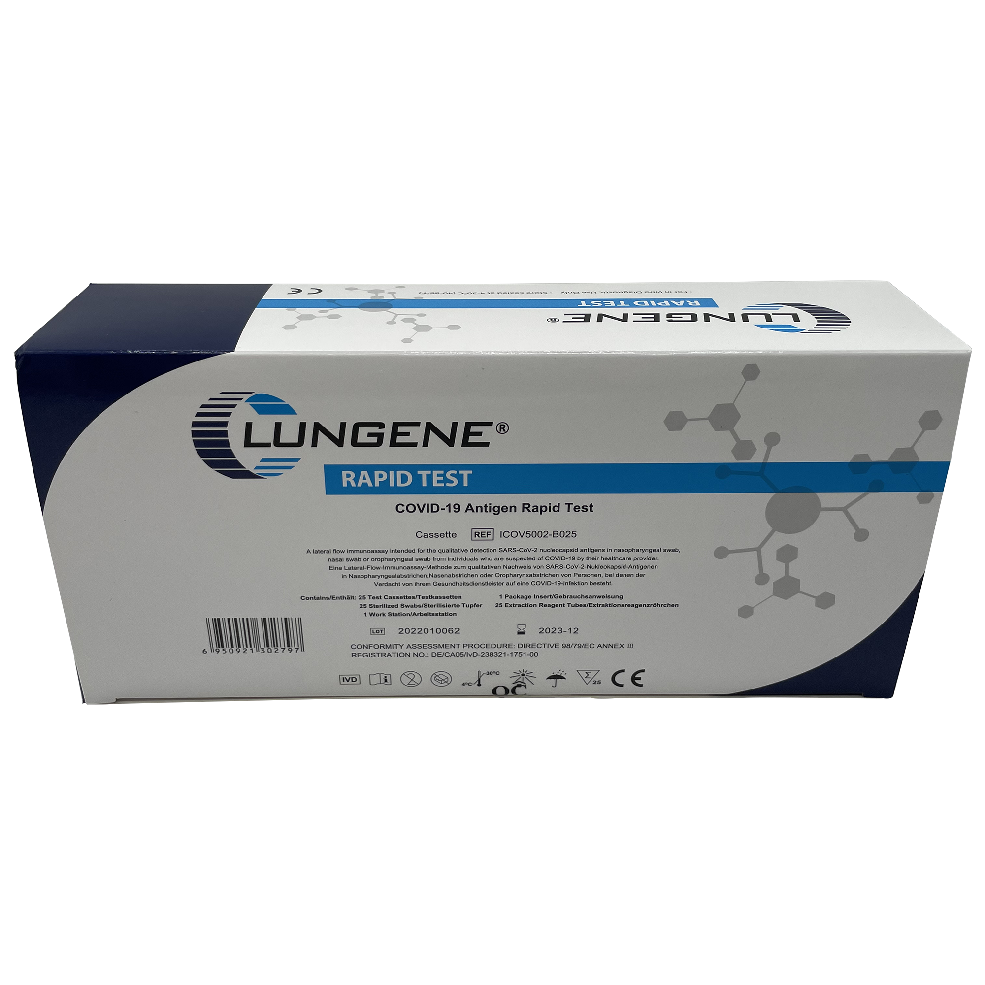 CLUNGENE COVID-19 Antigen Rapid Test 3in1