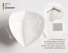 Lade das Bild in den Galerie-Viewer, 100x (5 Packungen)  FFP3 Maske "Made in Germany" - FIT F260 CE zertifiziert (CE 2841) - 3,79€ pro Maske - mucmidi.com
