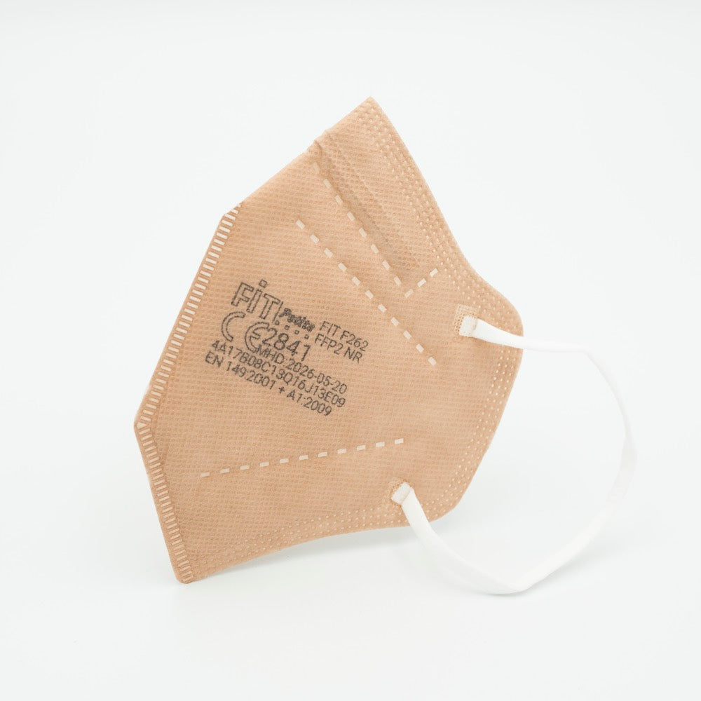 10x Kleine FFP2 Maske Made in Germany - Nude Pink